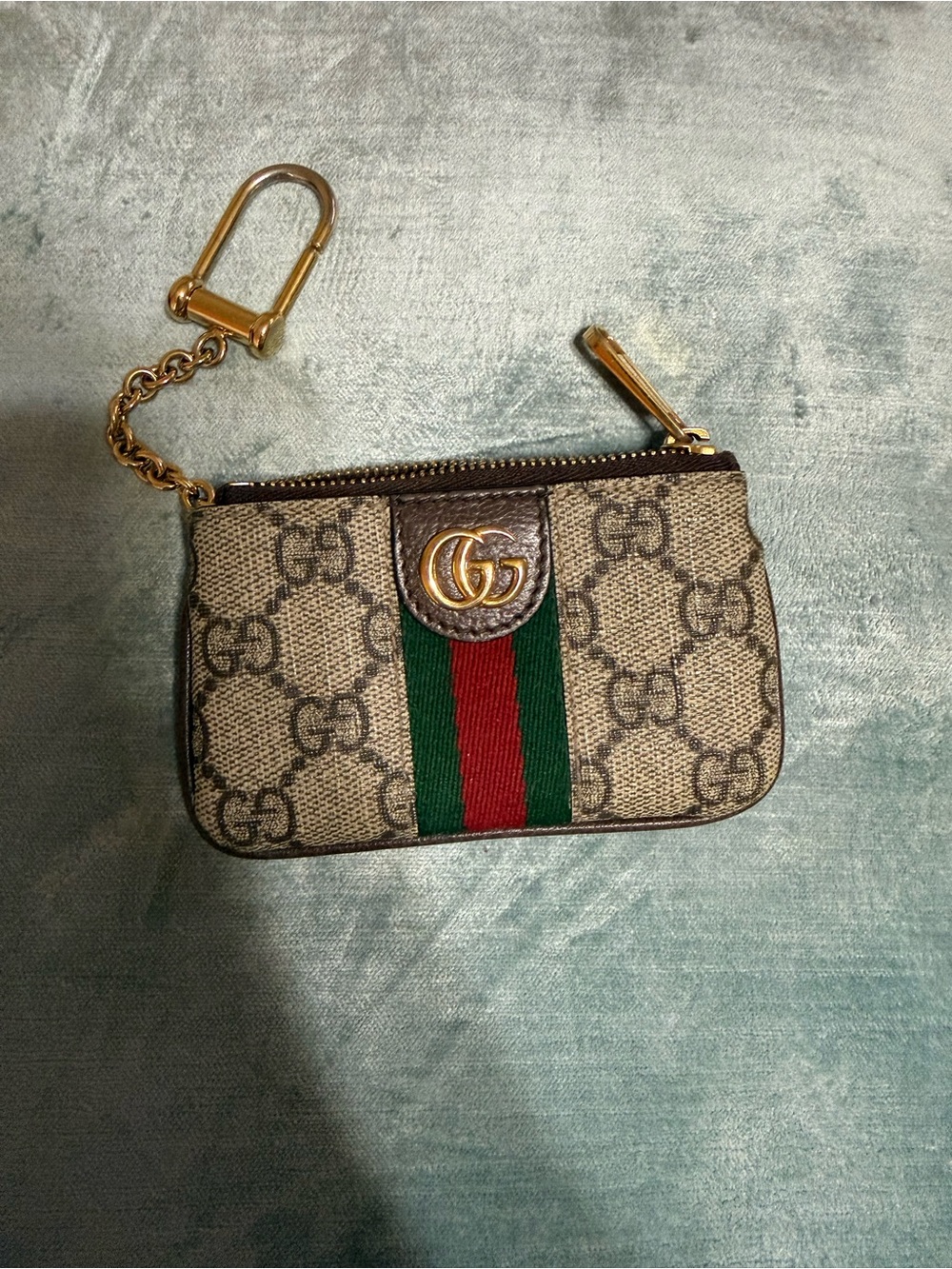 Authentic Gucci Ophidia Key Case Pouch Coin Purse